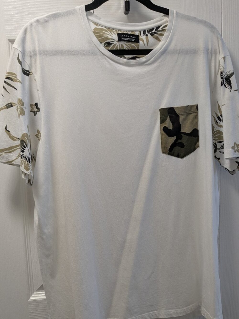 ZARA Men's Cotton T-Shirt Size XL